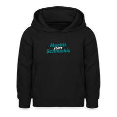 Muckis statt Schnuckis - Kinder Hoodie