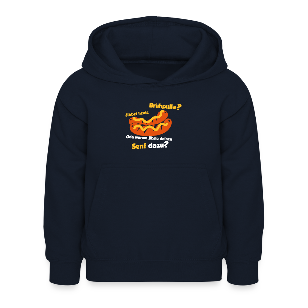 Jibbet Brühpulla - Kinder Hoodie - Navy