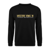 Misstrau' Kamel'n! (trinken wöchentlich) - Unisex Pullover - Schwarz
