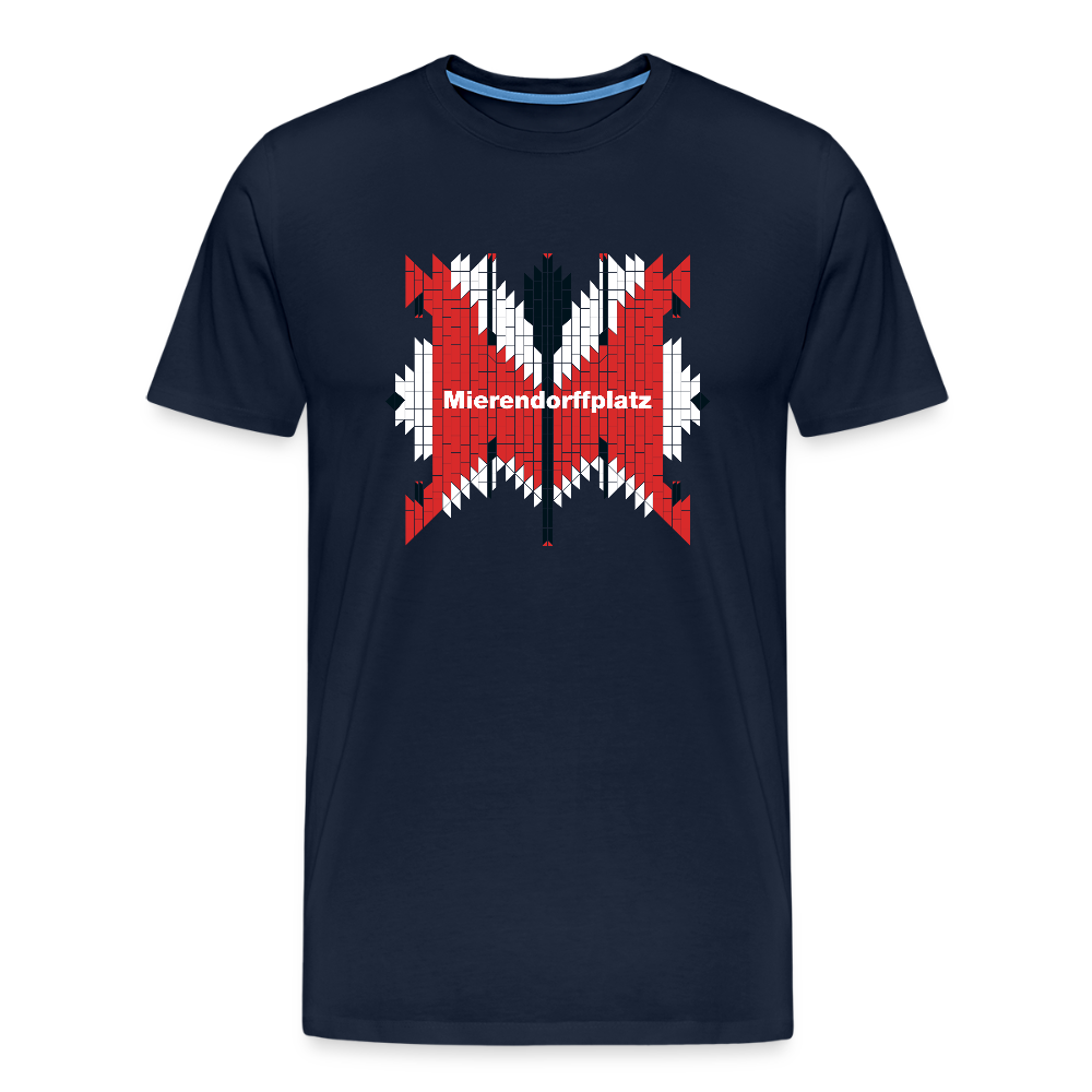 Mierendorffplatz - Männer Premium T-Shirt - Navy