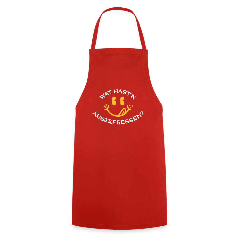 Wat Hast’n Ausjefressen - Kochschürze - Rot