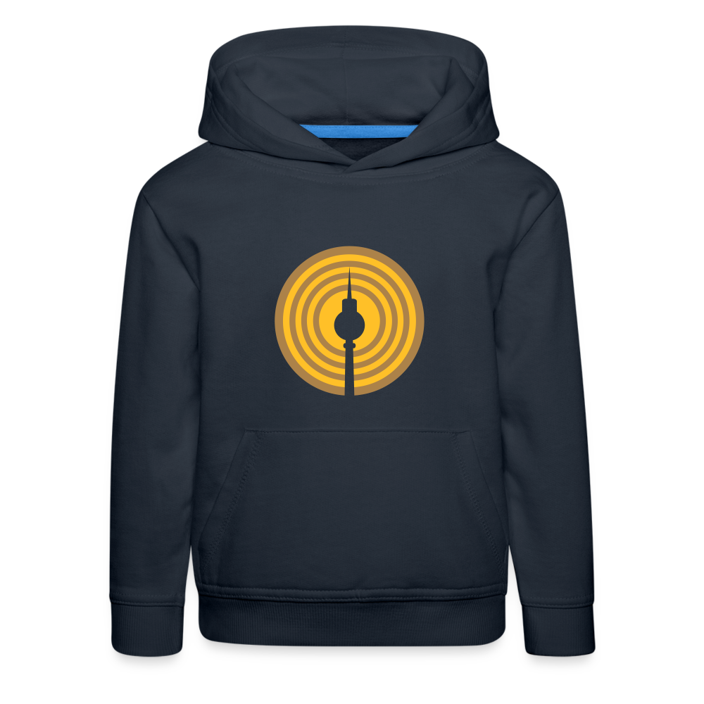 Berlin im Fokus - Kinder Premium Hoodie - Navy