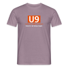 U9 - Männer Premium T-Shirt - Lilagrau