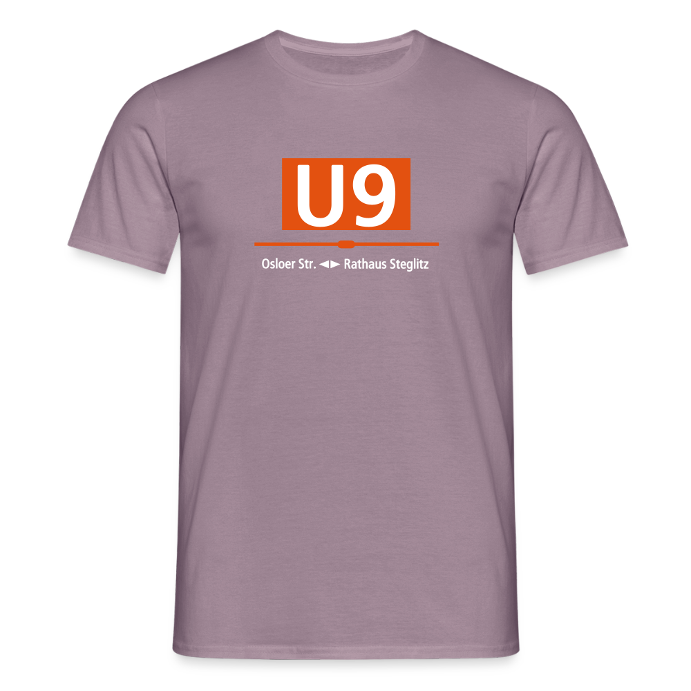 U9 - Männer Premium T-Shirt - Lilagrau