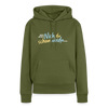 Echt jetzt? Nich du schon wieda... - Frauen Premium Hoodie - Khaki