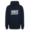 Sorry, ick bin spät. Hatte keen Bock. - Unisex Hoodie - Navy