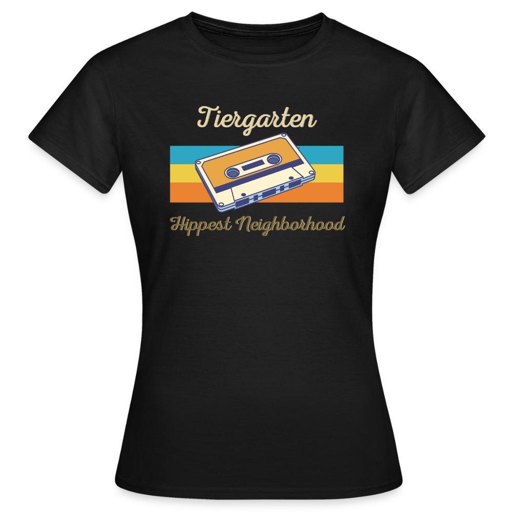 Tiergarten Hippest Neighborhood - Frauen Premium T-Shirt - Schwarz
