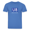U8 - Unisex Bio T-Shirt - Achtsames Blau