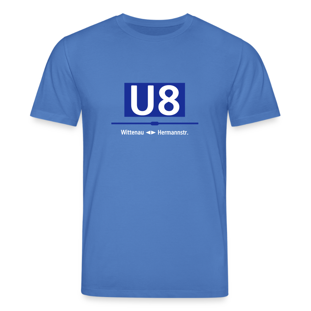 U8 - Unisex Bio T-Shirt - Achtsames Blau