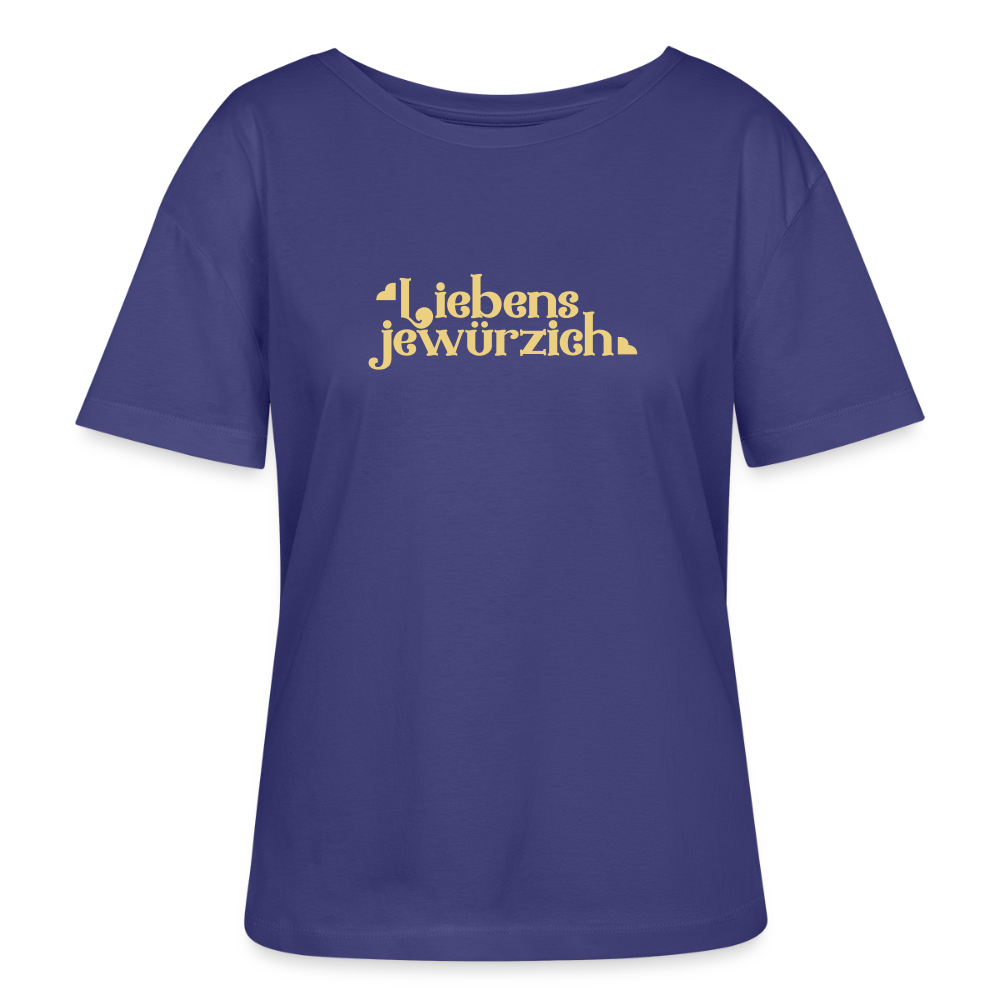 Liebensjewürzich - Relaxed Rundhals Frauen Bio-T-Shirt - Dämmerung