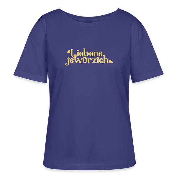 Liebensjewürzich - Relaxed Rundhals Frauen Bio-T-Shirt - Dämmerung