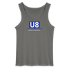U8 - Männer Tank Top - Anthrazit