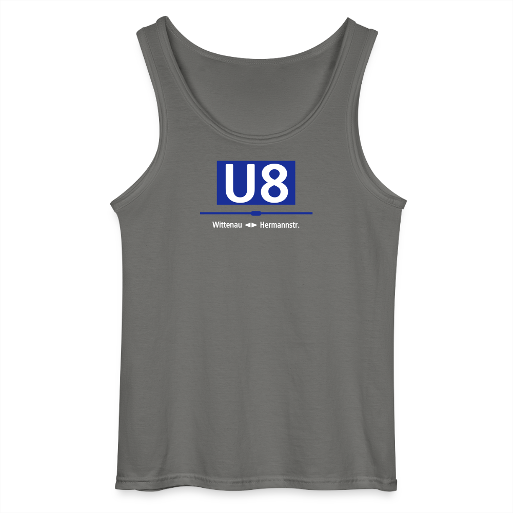 U8 - Männer Tank Top - Anthrazit