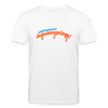 Lieblingssport? Jedankensprünge! - Unisex Bio T-Shirt - Weiß