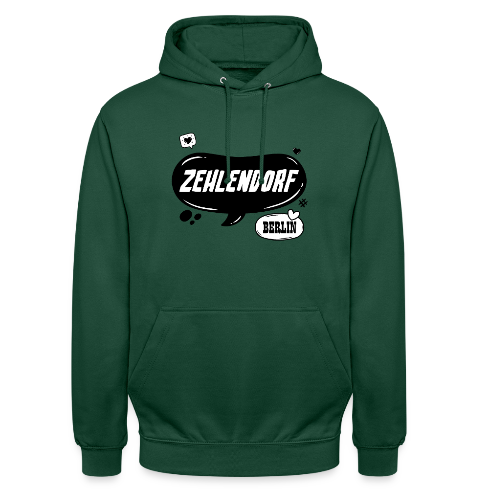 Zehlendorf Berlin - Unisex Hoodie - Flaschengrün