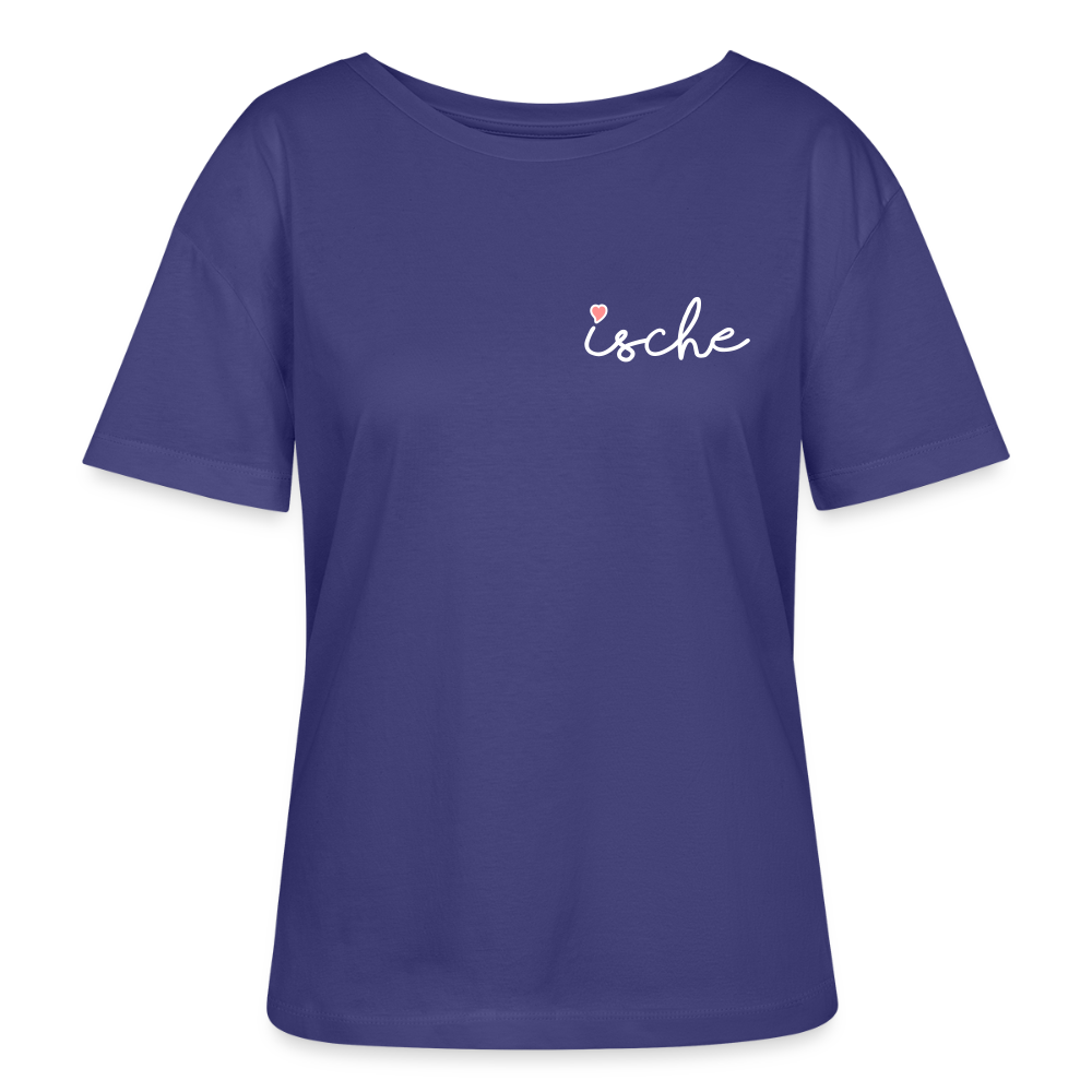 Ische - Relaxed Rundhals Frauen Bio-T-Shirt - Dämmerung