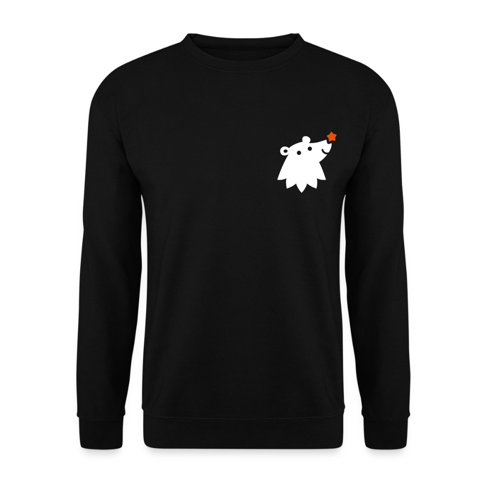 Schnauze Bär - Unisex Pullover - Schwarz