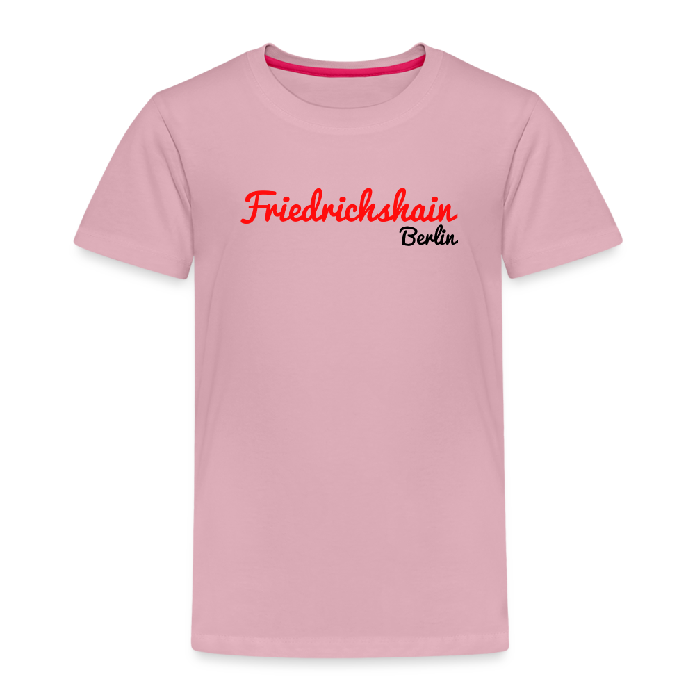 Friedrichshain Berlin - Kinder Premium T-Shirt - Hellrosa