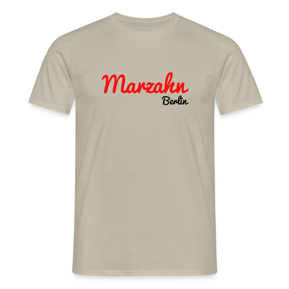 Marzahn Berlin - Männer Premium T-Shirt - Sandbeige
