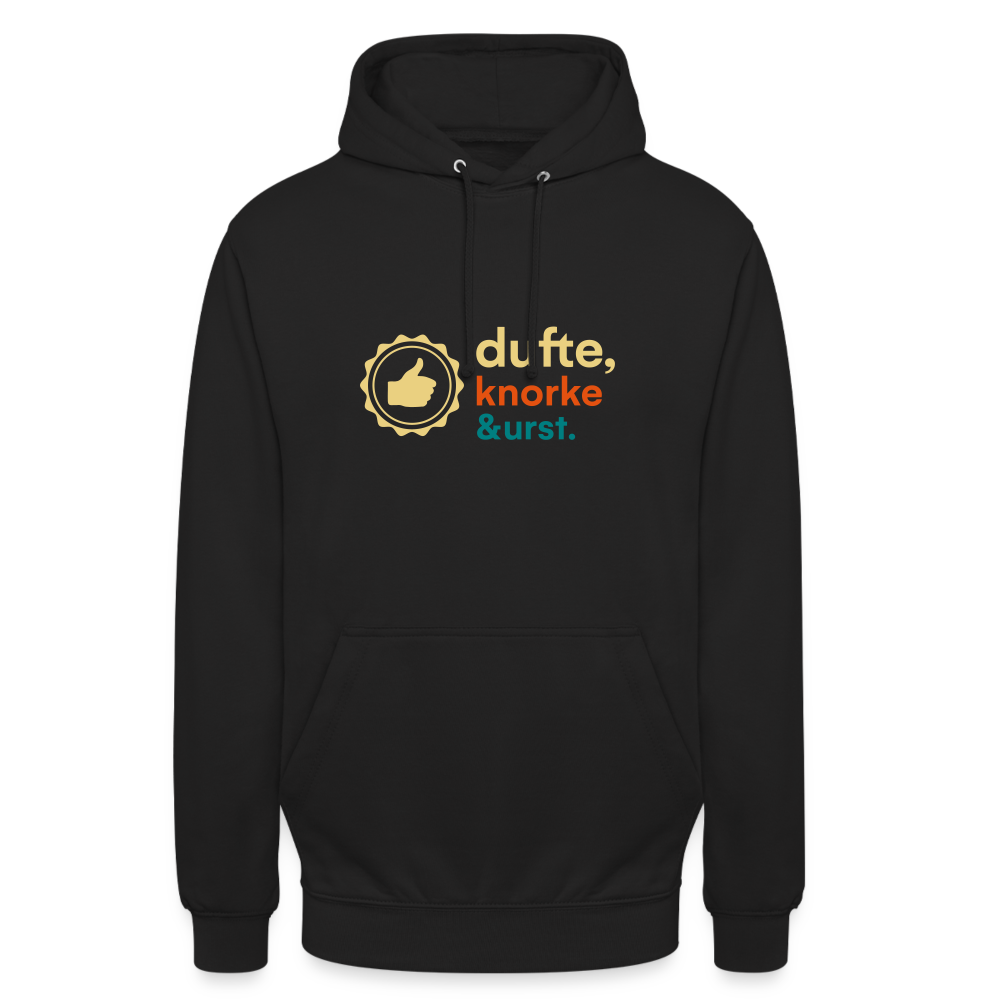 Dufte, Knorke, Urst - Unisex Hoodie - Schwarz