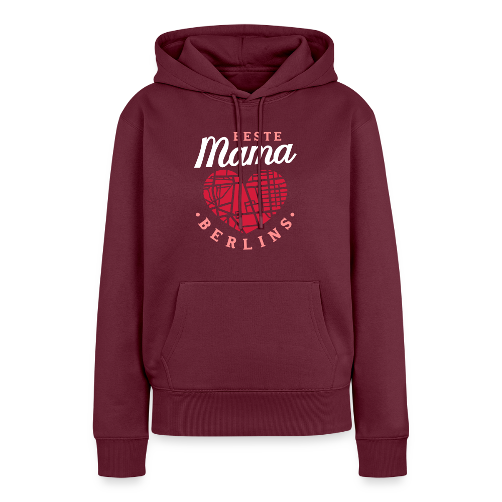 Beste Mama - Frauen Premium Hoodie - Burgunderrot