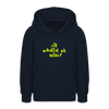 Dit eskaliat eh wilda  - Teenager Hoodie - Navy