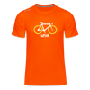 Berlin Hipster Bike - Männer Sport-Shirt - Neonorange