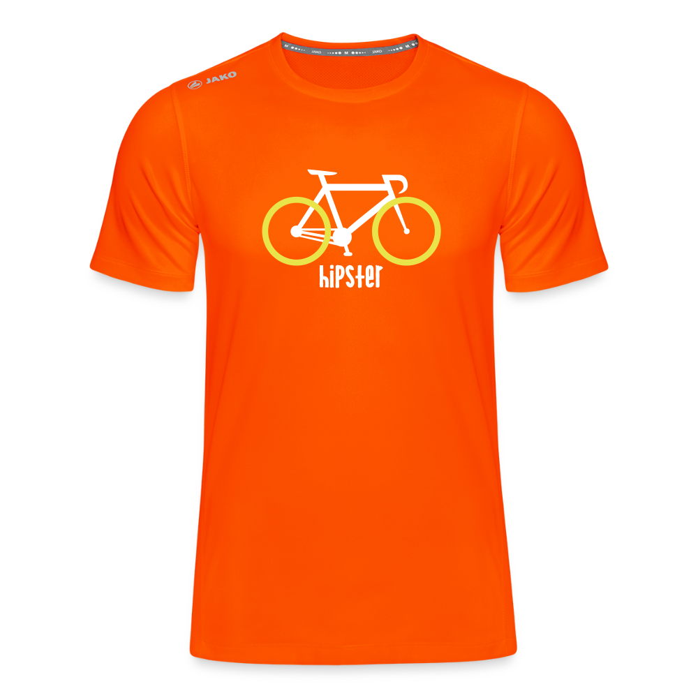 Berlin Hipster Bike - Männer Sport-Shirt - Neonorange