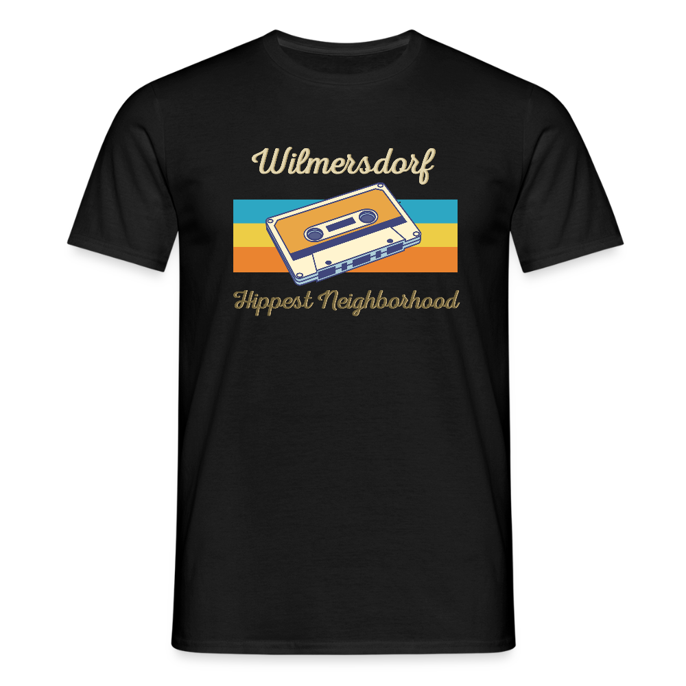 Wilmersdorf Hippest Neighborhood - Männer Premium T-Shirt - Schwarz