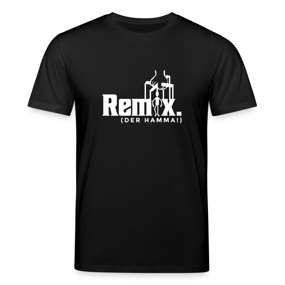 Remix. - Unisex Bio T-Shirt - Schwarz