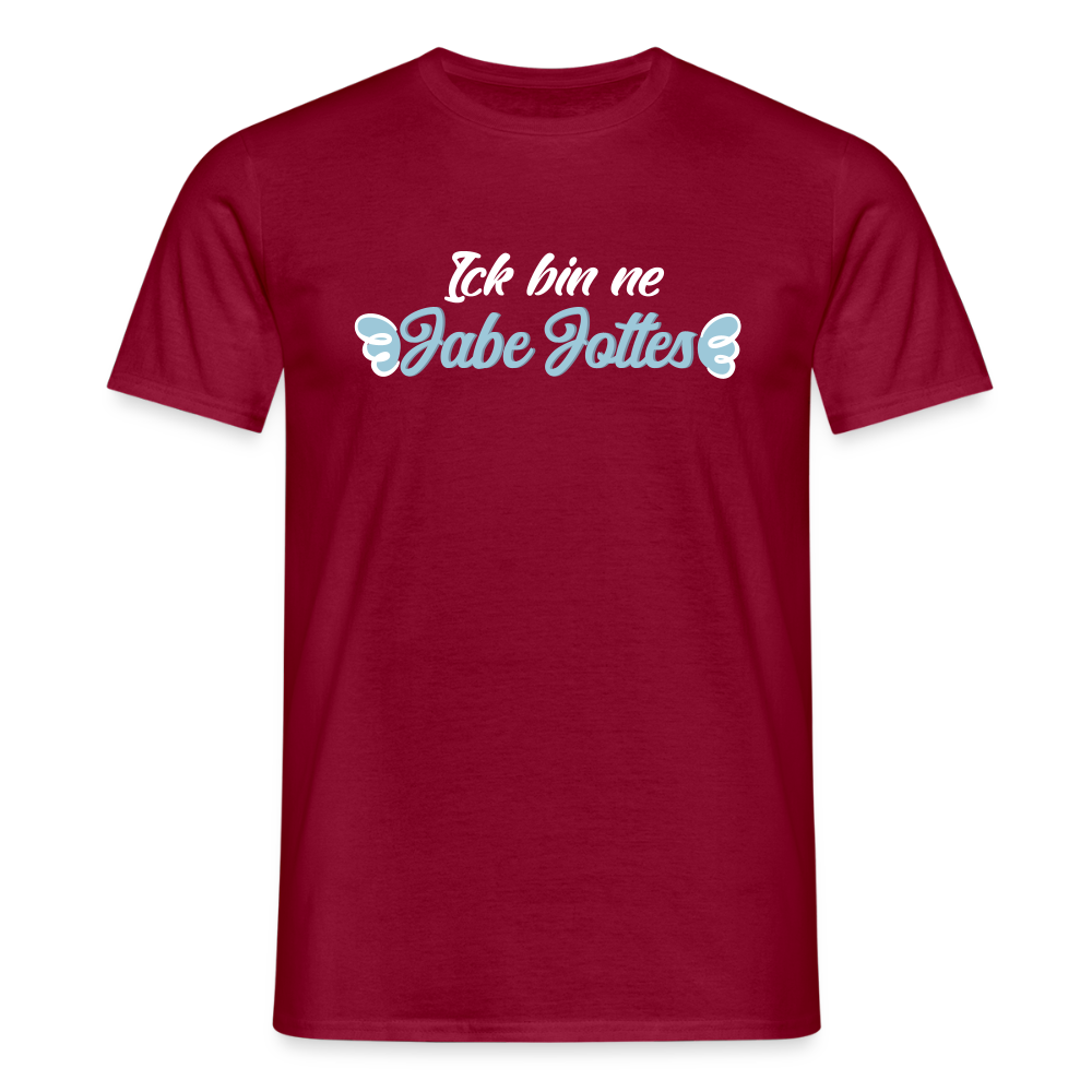 Jabe Jottes - Männer Premium T-Shirt - Ziegelrot