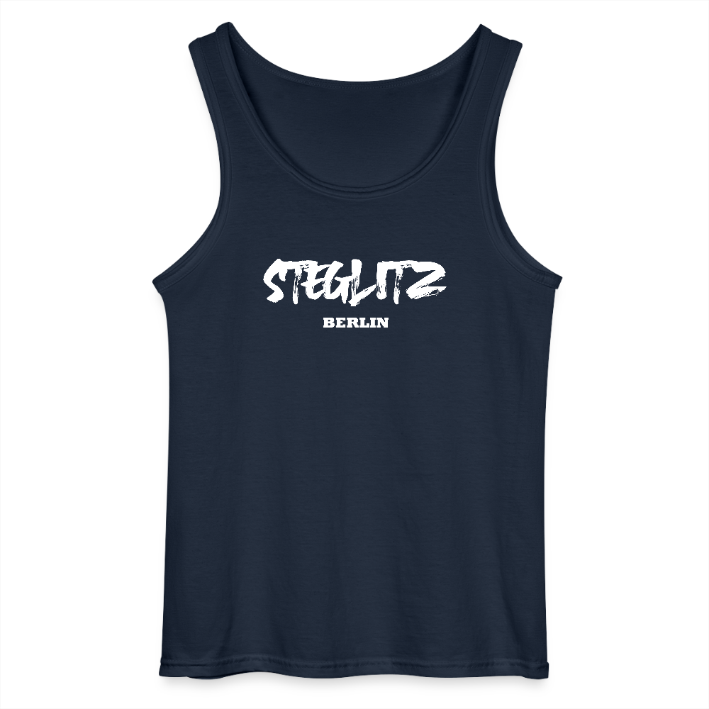 Steglitz - Männer Tank Top - Navy