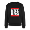 KRZBRG - Frauen Premium Pullover - Schwarz