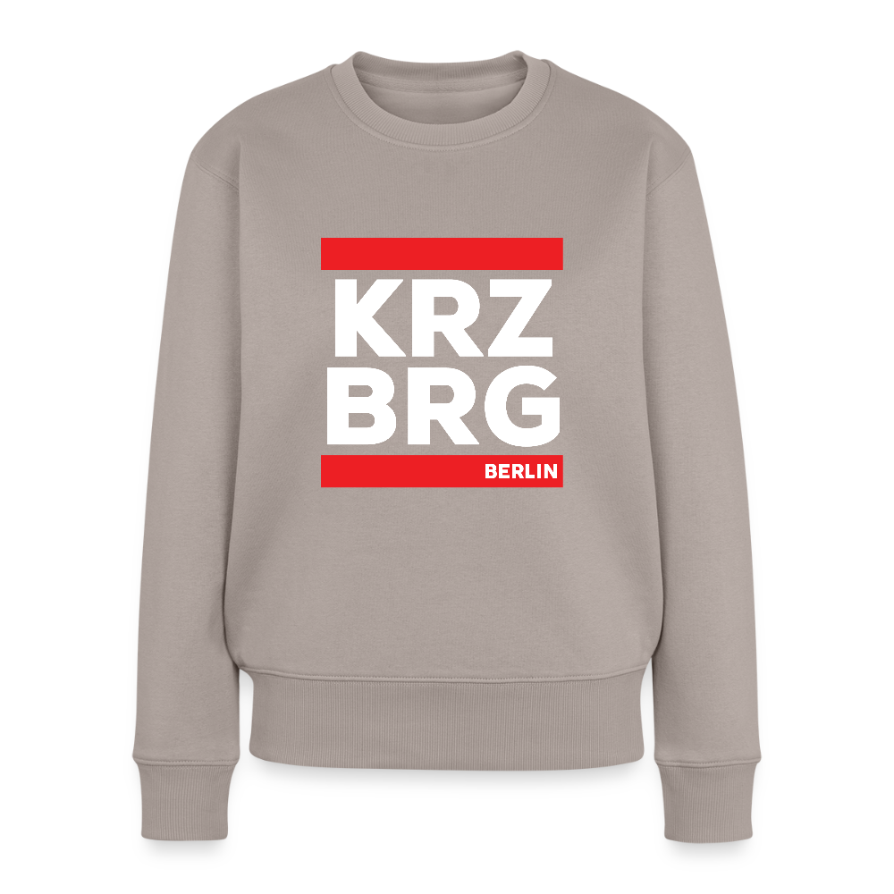 KRZBRG - Frauen Premium Pullover - Taupe