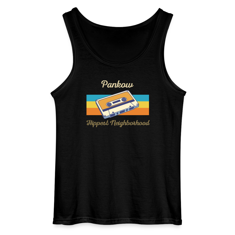 Pankow Hippest Neighborhood - Männer Tank Top - Schwarz