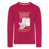 Liechtenstein oder Lichtenberg - Kinder Langarmshirt - dunkles Pink