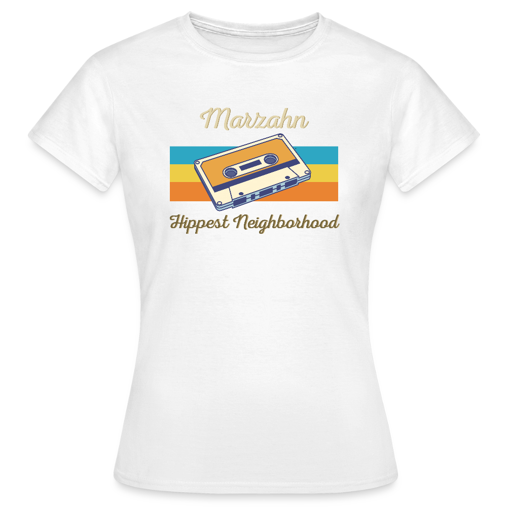 Marzahn Hippest Neighborhood - Frauen Premium T-Shirt - Weiß