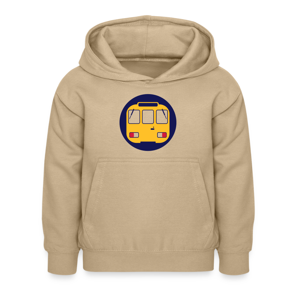 U-Bahntunnel - Kinder Hoodie - Sand