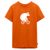 Fahrradbär - Teenager Premium T-Shirt - Orange