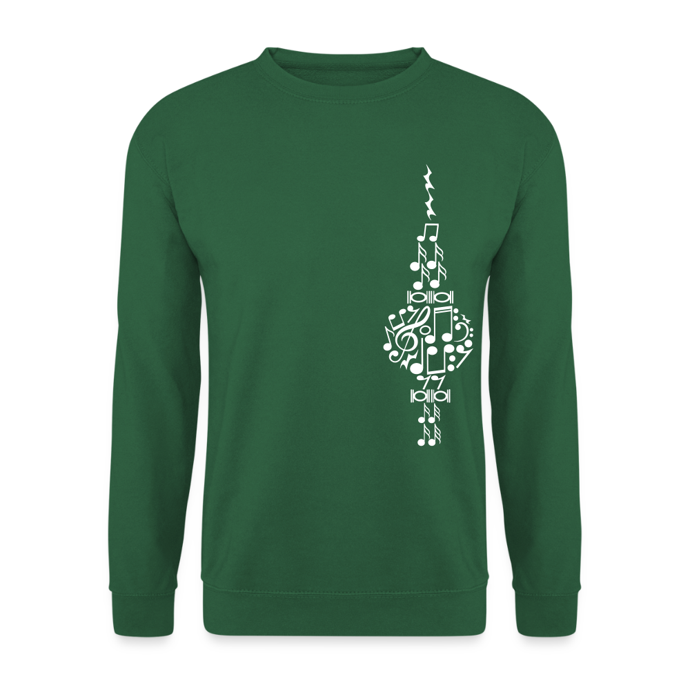 Fernsehturm der Noten - Unisex Pullover - Grün