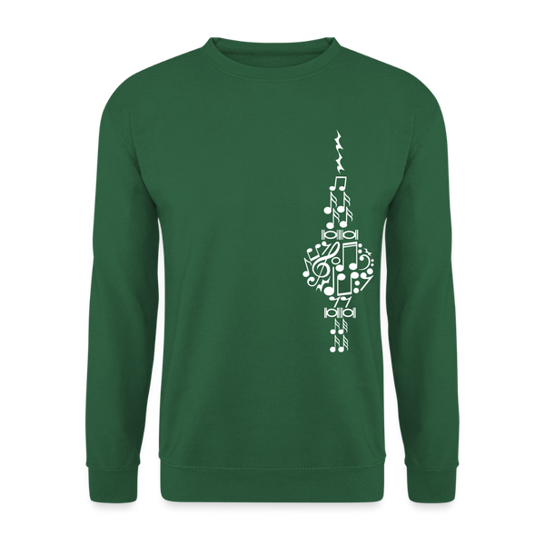 Fernsehturm der Noten - Unisex Pullover - Grün
