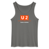 U2 Berlin - Männer Tank Top - Anthrazit