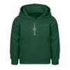 Fernsehchristbaum - Kinder Hoodie - Flaschengrün