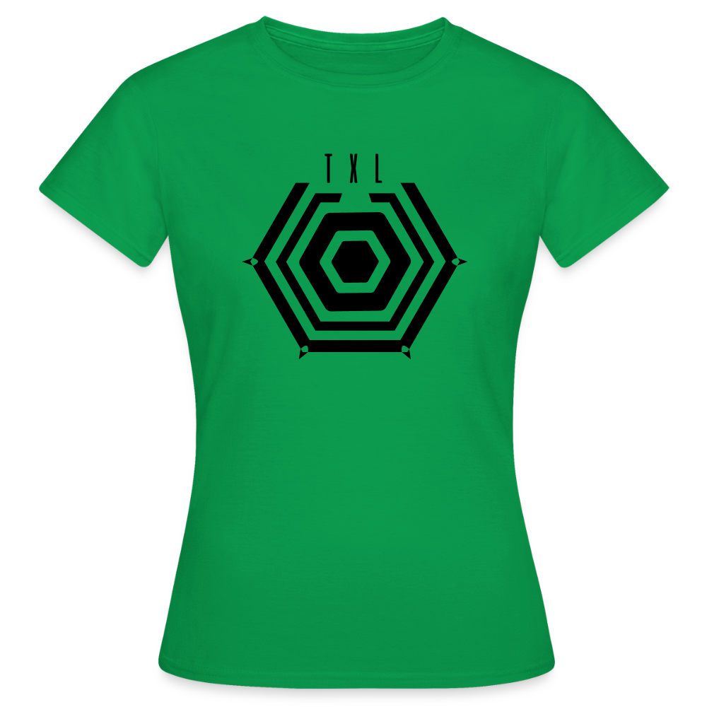 Tegel TXL Umrisse - Frauen Premium T-Shirt - Kelly Green