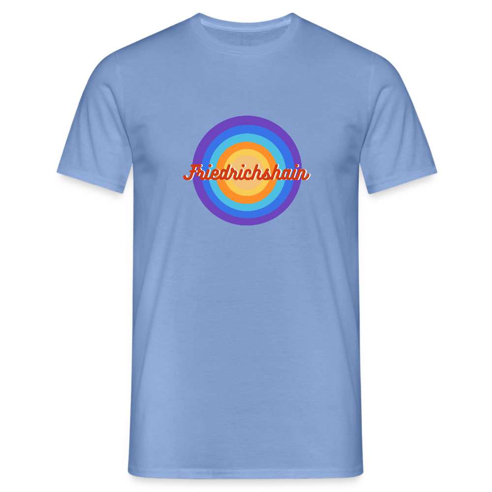 Friedrichshain Retro - Männer Premium T-Shirt - carolina blue