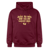 Juter Kumpel ist besser als warmet Bier - Hoodie - Maroon