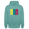 Berlin Retro - Unisex Hoodie - Pastelltürkis