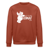 Dit is mir sowat von - Unisex Bio Sweatshirt - Terrakotta