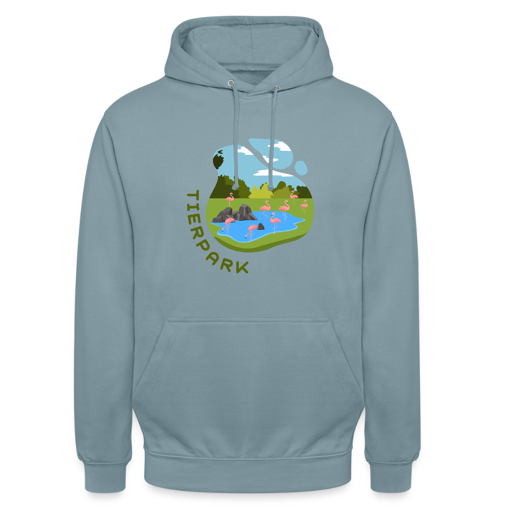 Tierpark - Unisex Hoodie - Nebelblau