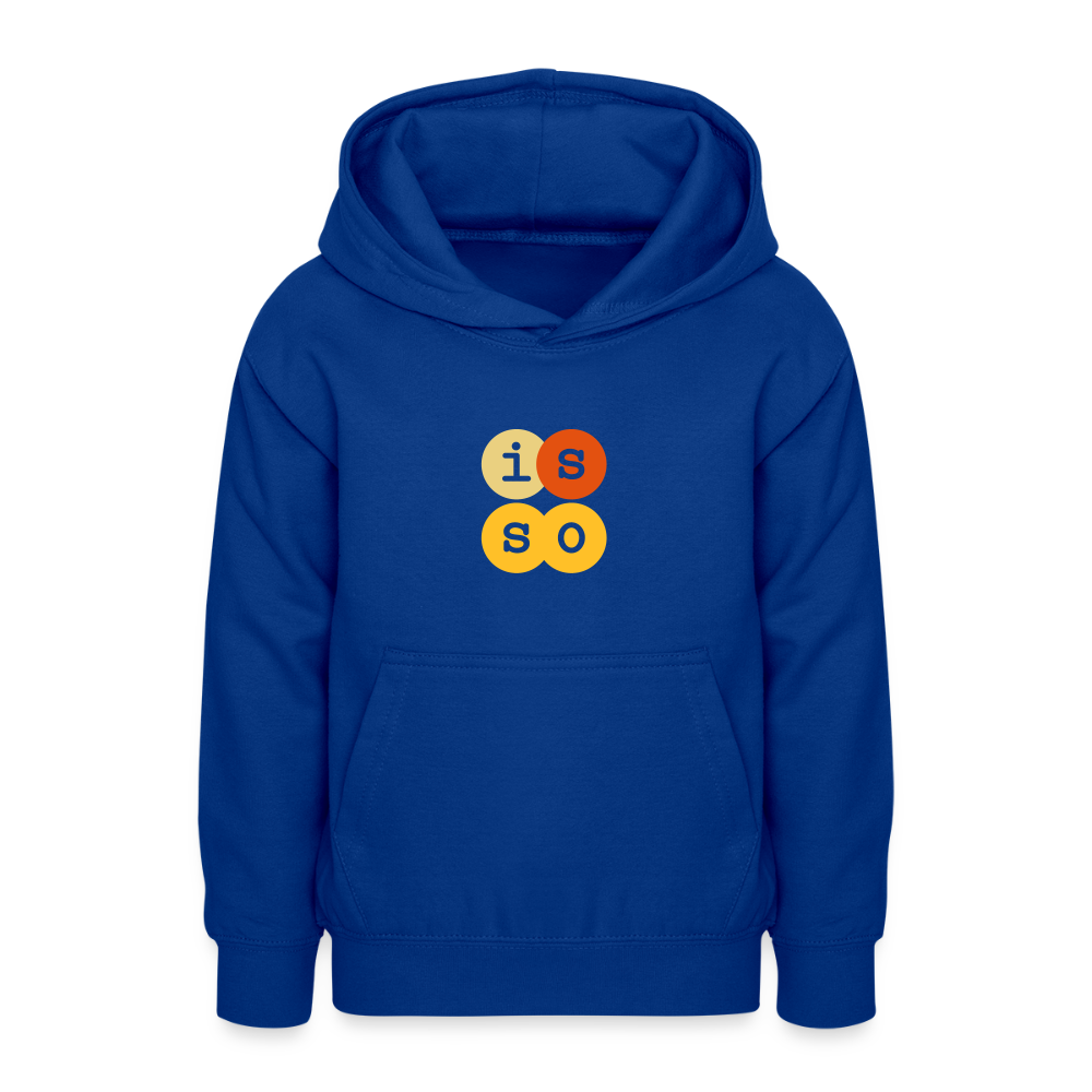 IsSo - Teenager Hoodie - Royalblau